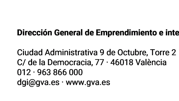 Generalitat Valenciana Conselleria de Innovación, Industria, Comercio y Turismo